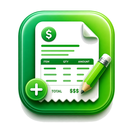 Receipt maker preview