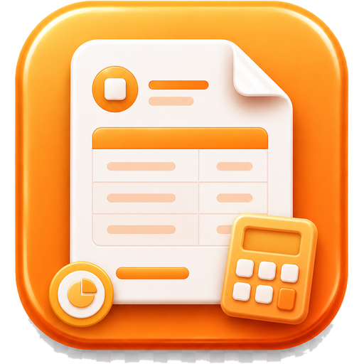 Proforma invoice generator app icon